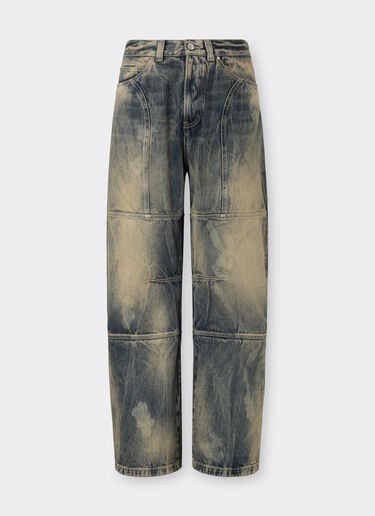 Ferrari 酸洗牛仔裤 Blu Denim 51186f
