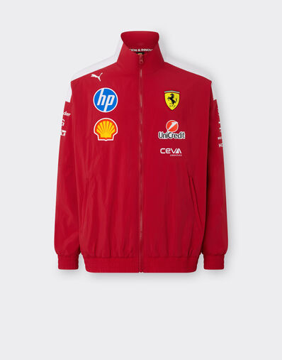 Ferrari Puma 与 Scuderia Ferrari HP 合作款2025 T7 车手夹克 红色 LA041f