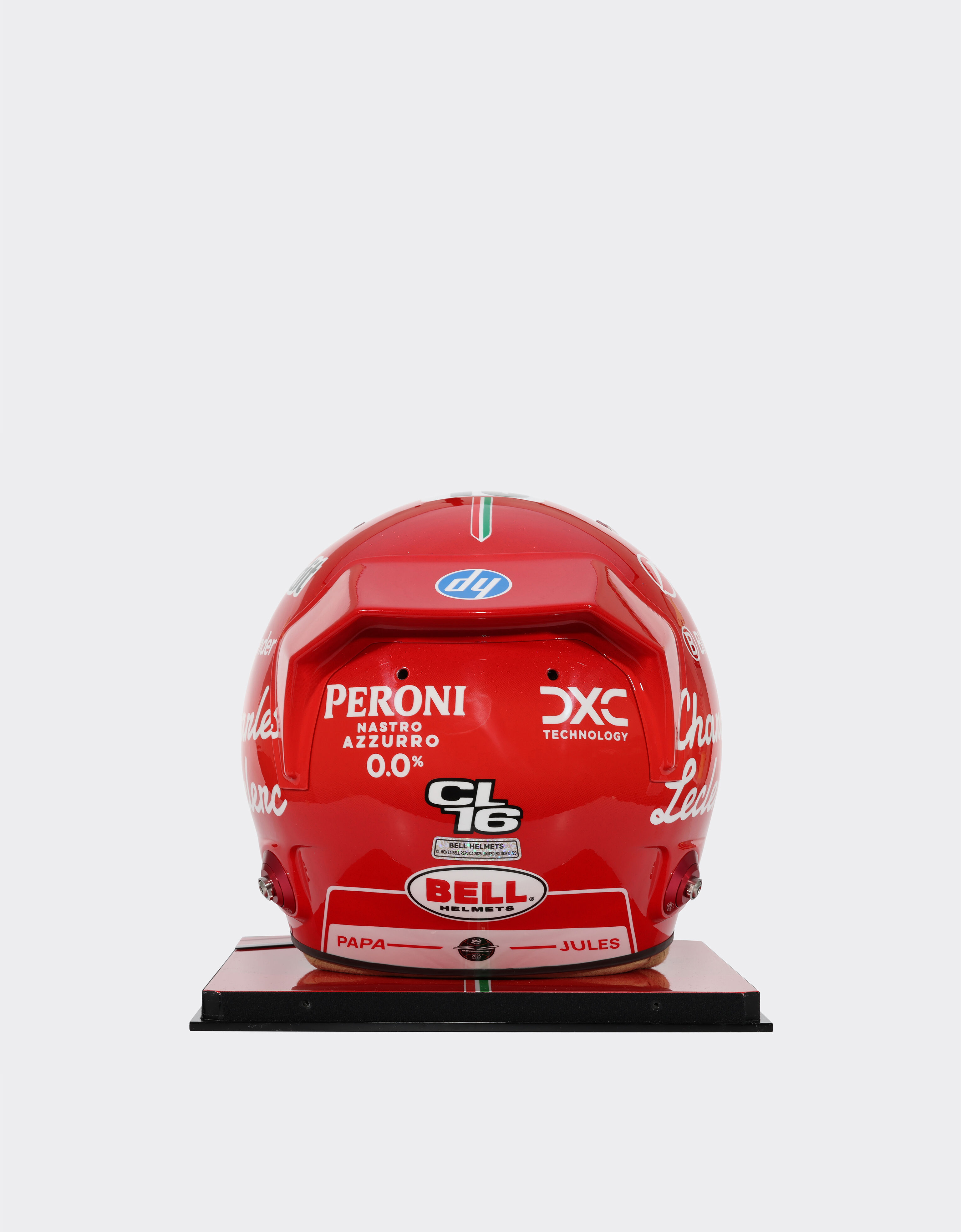 Ferrari 1:1比例夏尔·勒克莱尔蒙扎2025特别版头盔 MULTICOLOUR LA06Yf