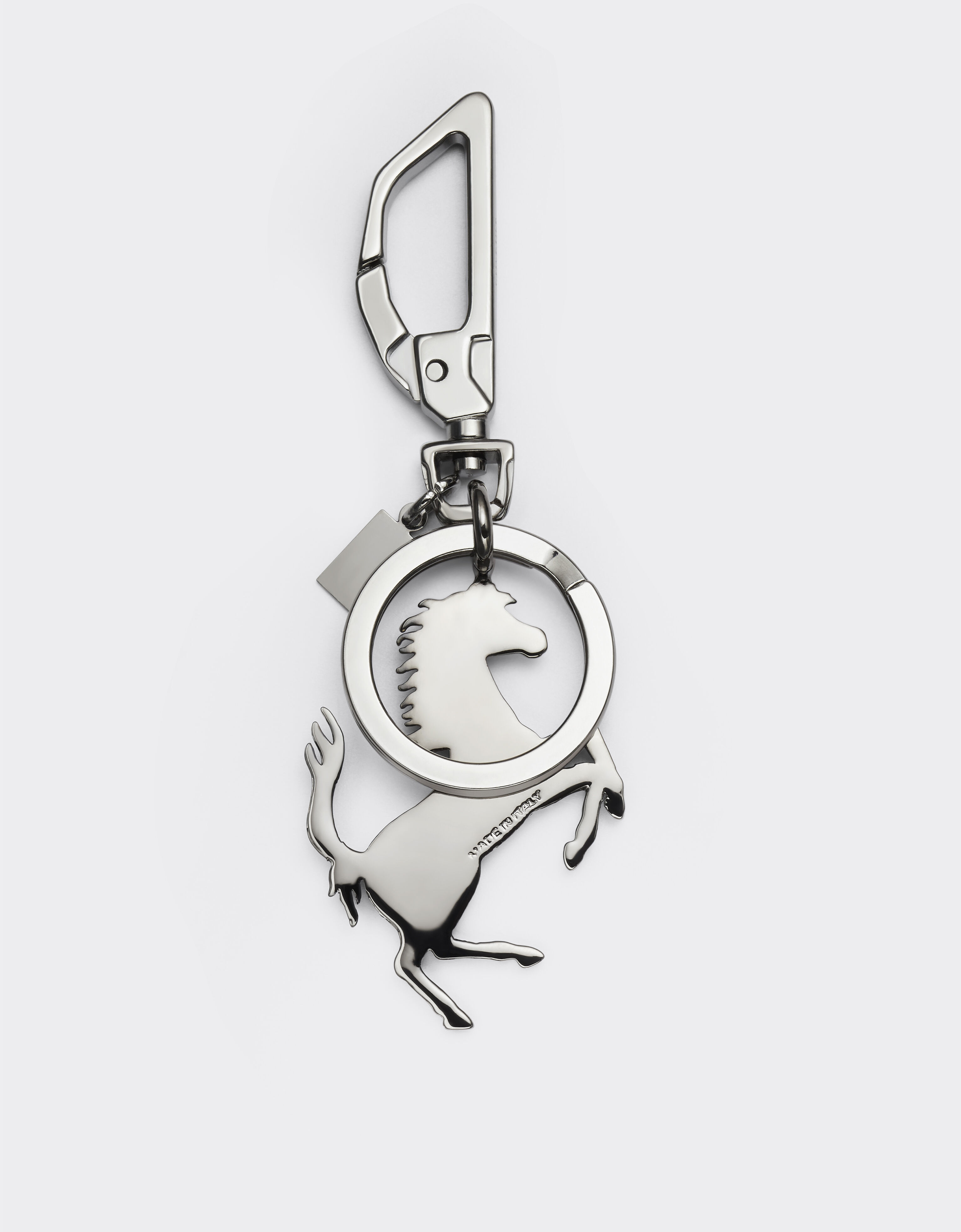 Ferrari Prancing Horse keychain and charm 木炭色 20057f