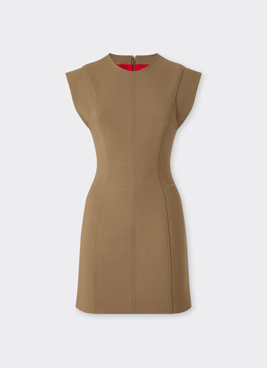 Ferrari 科技棉质连衣裙 Khaki Green 50065f