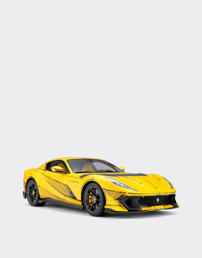 Ferrari 1:18比例法拉利812模型车 赛车红 F1369f