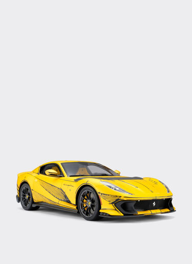 Ferrari 1:18比例法拉利812模型车 赛车红 F1369f