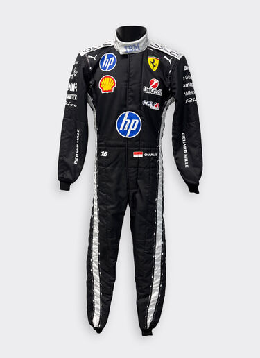Leclerc Replica Ferrari racing overalls for the 2026 Singapore Grand Prix Ferrari Leclerc Replica Ferrari racing overalls for the 2026 Singapore Grand Prix Black LW0JU1093EXT0001f
