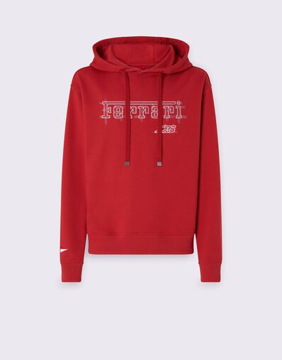 Ferrari Ferrari cotton sweatshirt for the 2026 Monaco Grand Prix Rosso Magma CJMSW0051JCO0057f