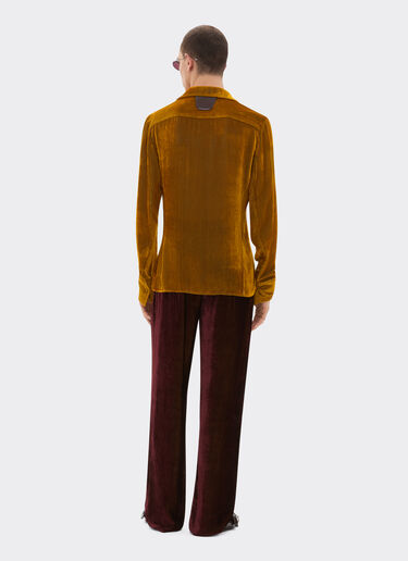 Shiny corduroy pants Ferrari Shiny corduroy pants Mahogany 22640f