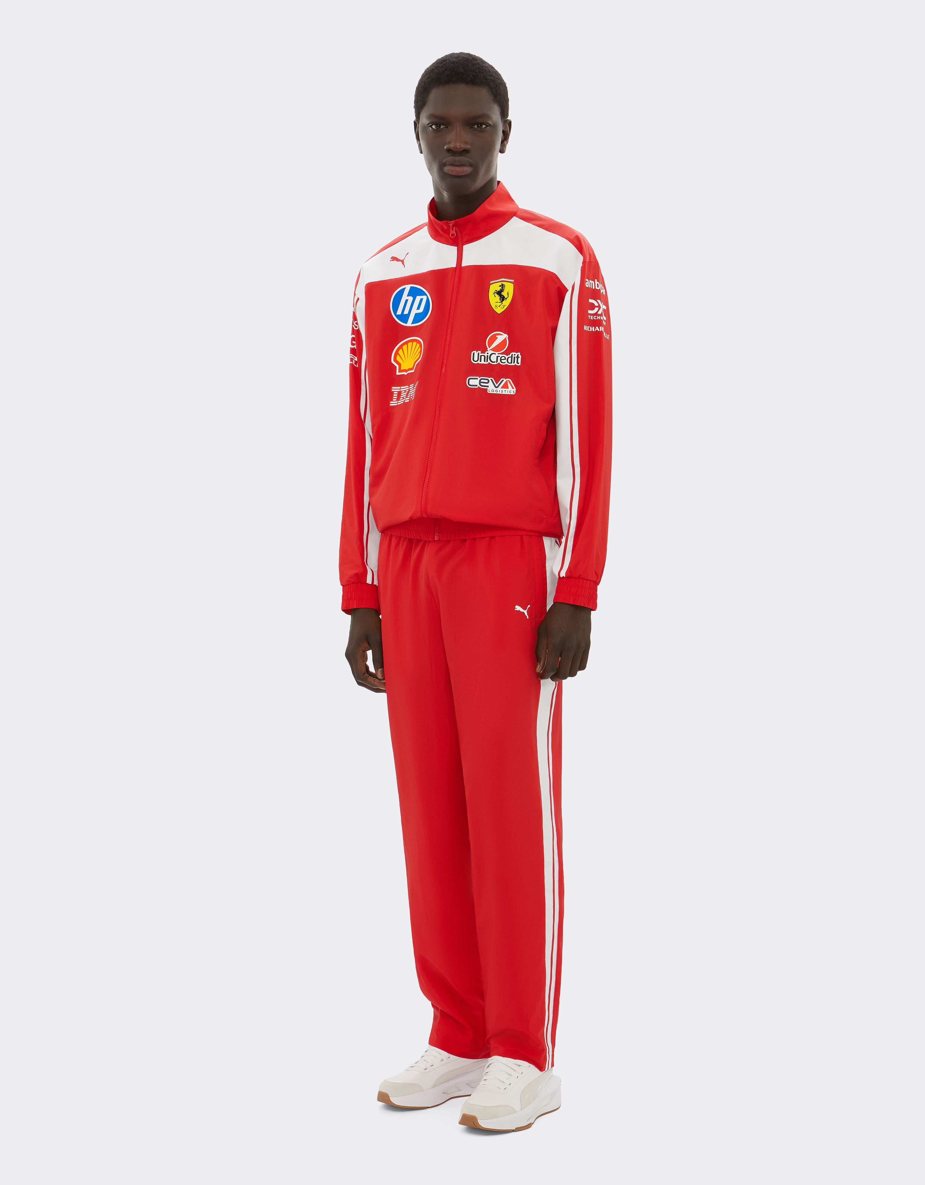Ferrari Replica Drivers Authentic 2026 Puma for Scuderia Ferrari HP Trousers Red LA0GZf