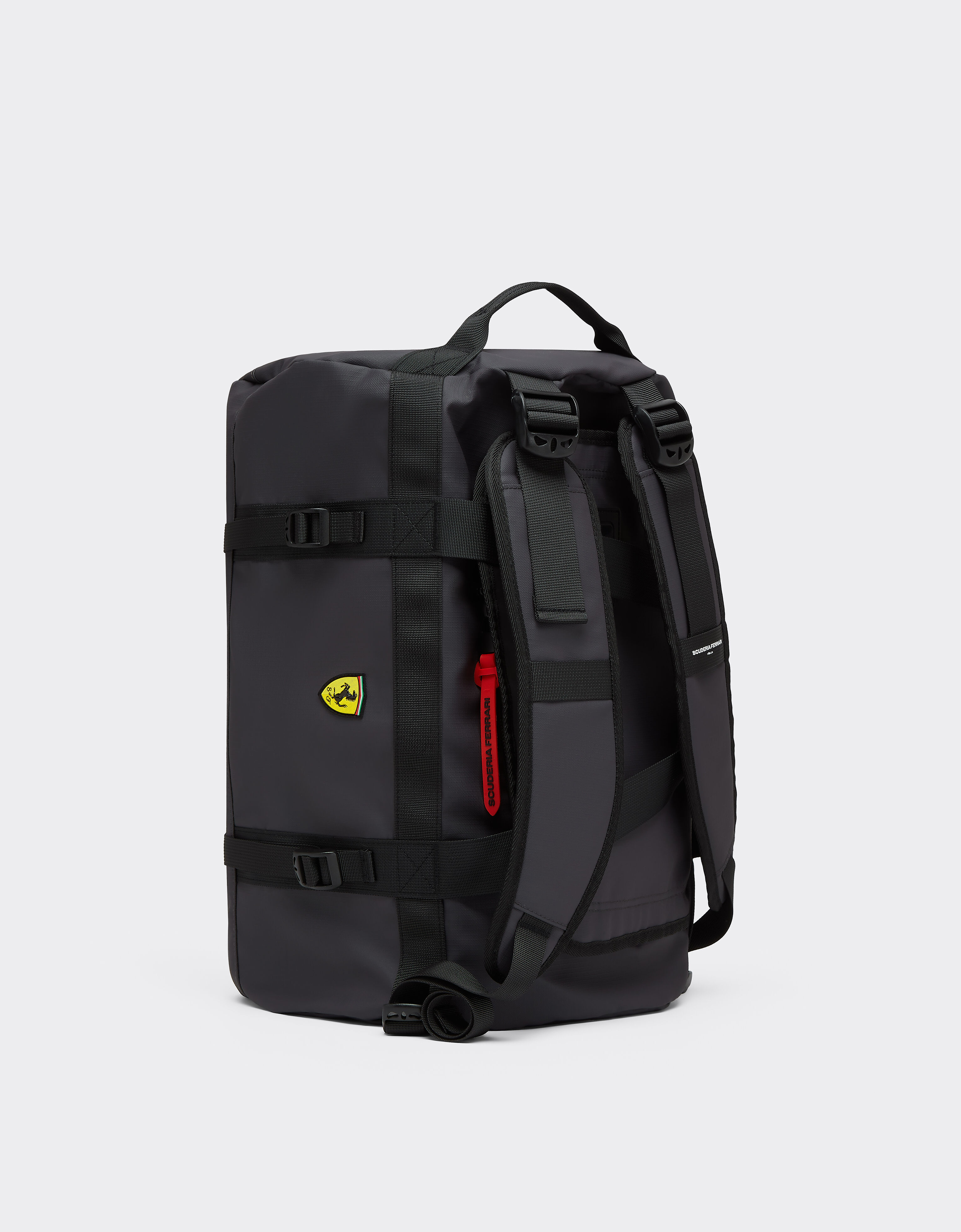  Duffle bag and backpack with Ferrari Scudetto Bianco SBNDU0001YF00017f