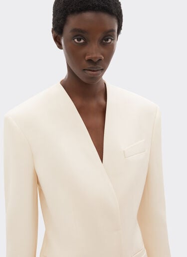 Ferrari 茧绸夹克 Avorio 51430f