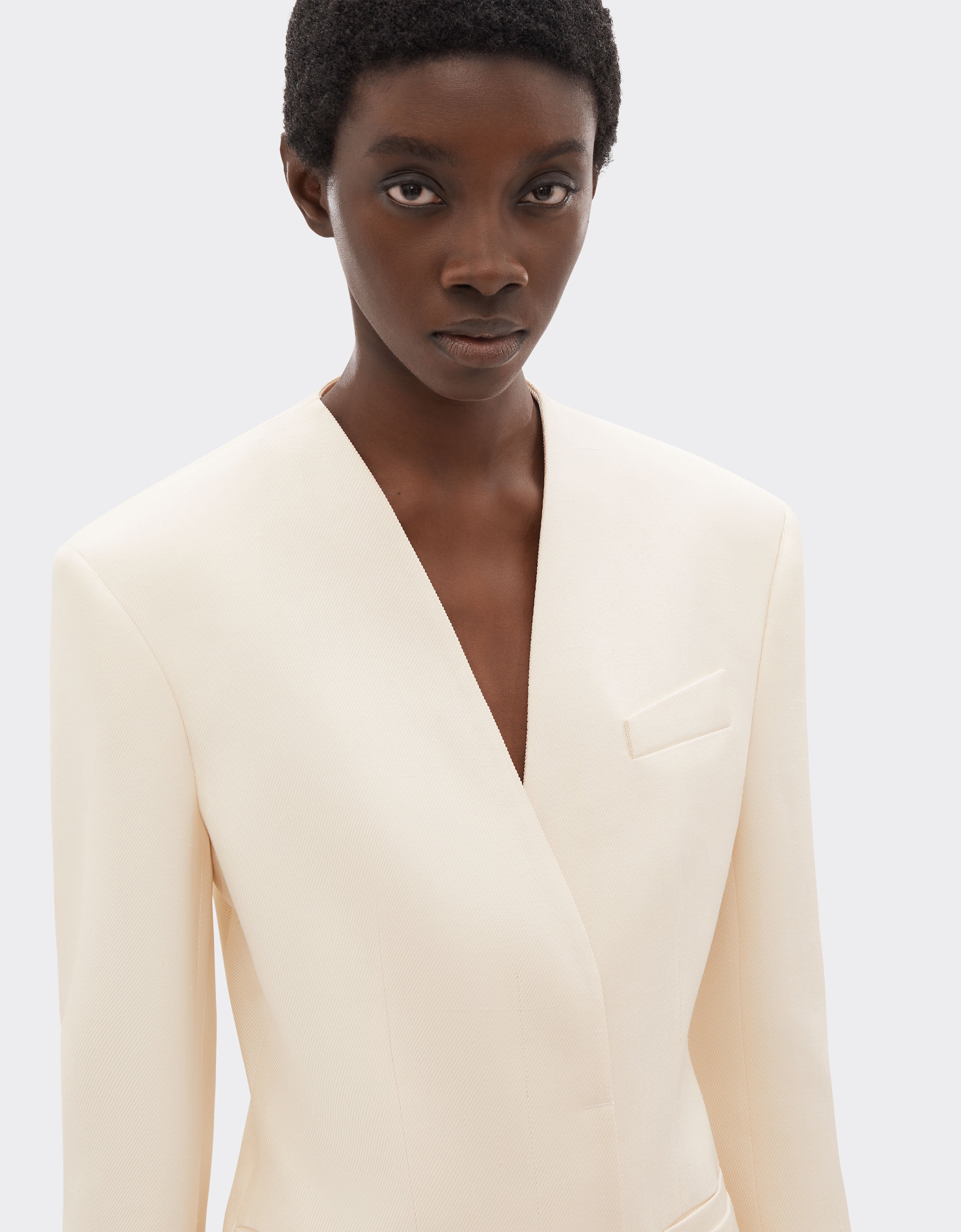 Ferrari 茧绸夹克 Avorio 51430f