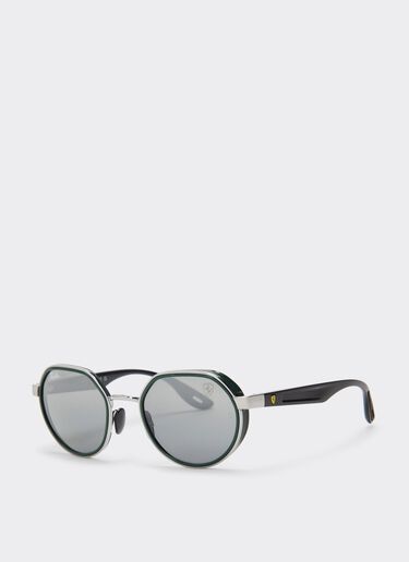 Ray-Ban for Scuderia Ferrari RB3703M gunmetal with silver mirror blue gradient lenses Ferrari Ray-Ban for Scuderia Ferrari RB3703M gunmetal with silver mirror blue gradient lenses 深灰色 F0690f