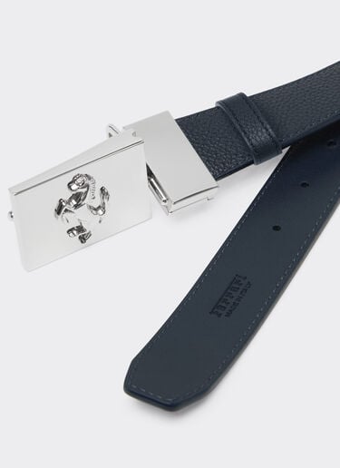 Ferrari Reversible leather belt Ultramarine 50411f