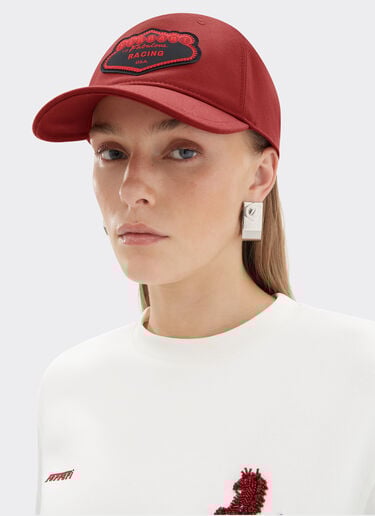 Ferrari 棉质棒球帽 玫瑰红 51167f