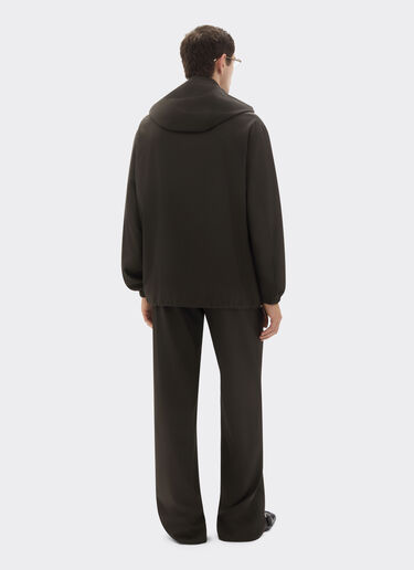 Ferrari Q-Cycle® 凉爽羊毛风衣外套 Dark brown 50782f