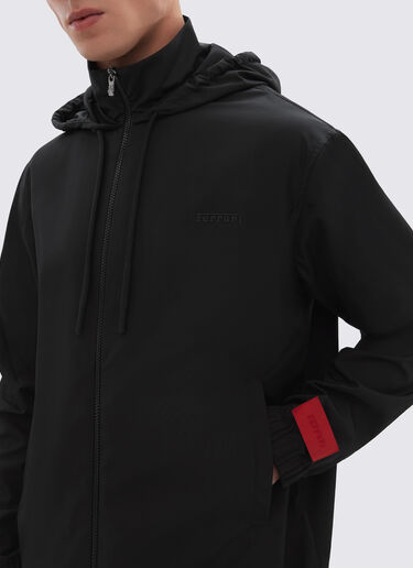 Nylon windbreaker jacket Ferrari Nylon windbreaker jacket Nero 51052f