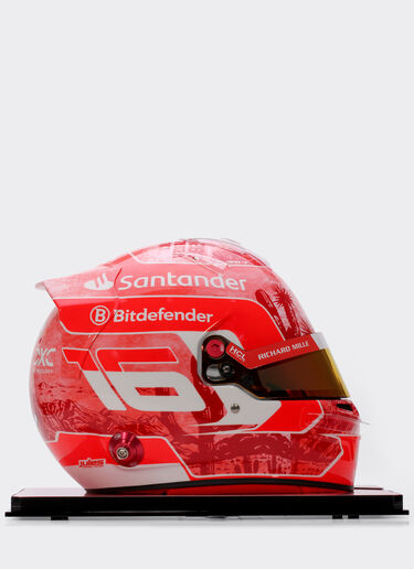 Ferrari 1:1比例 Charles Leclerc 拉斯维加斯2024特别版头盔 多色 F1474f
