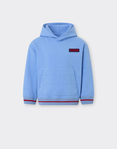 Ferrari 棉质连帽卫衣 Oxford Blue 50143fK