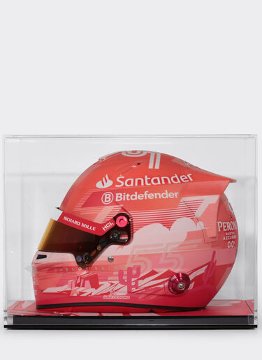 Ferrari 1:1比例 Carlos Sainz 拉斯维加斯2024特别版头盔 多色 F1475f