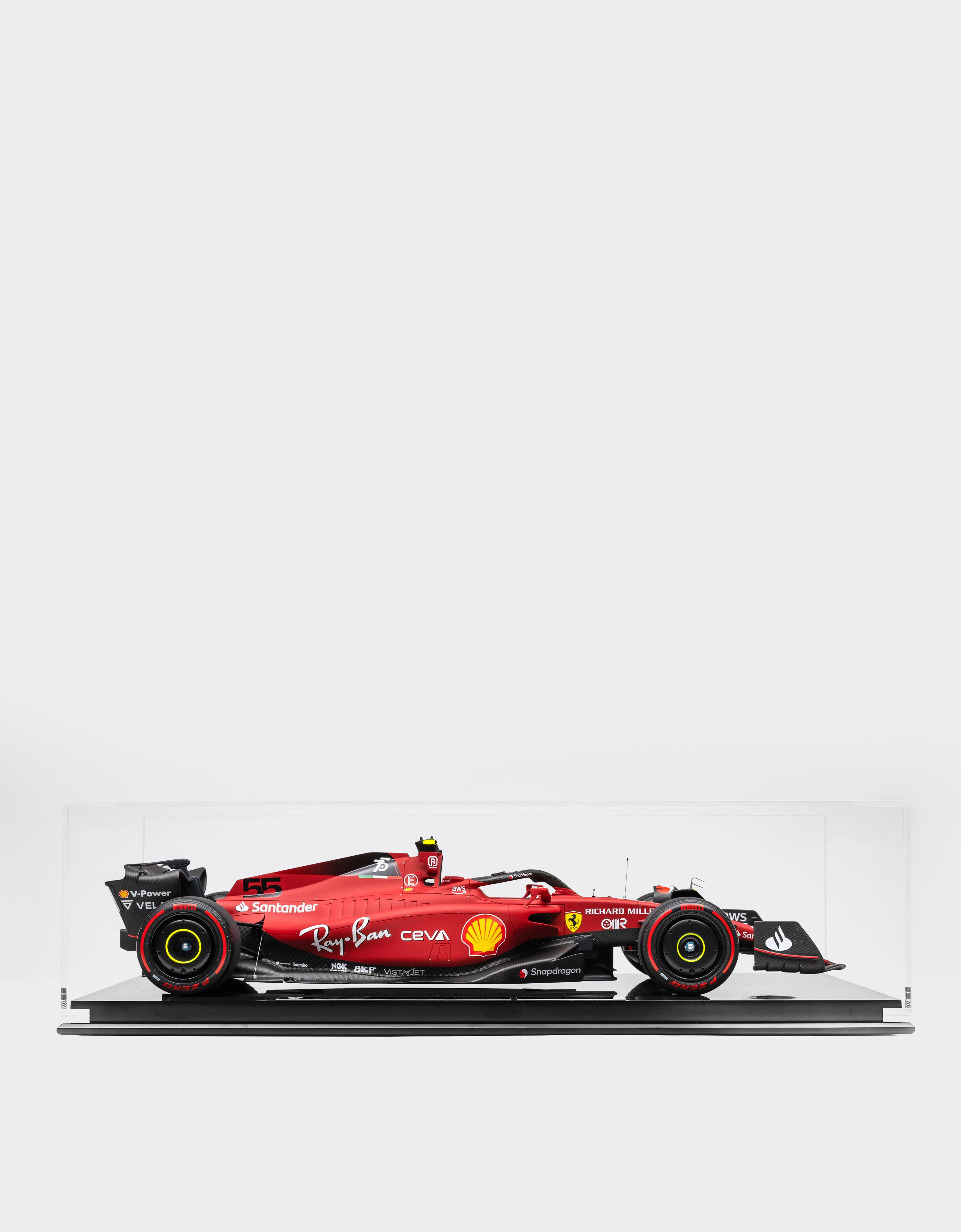 Ferrari 1:8 Carlos Sainz 法拉利 F1-75 模型车 红色 F0666f