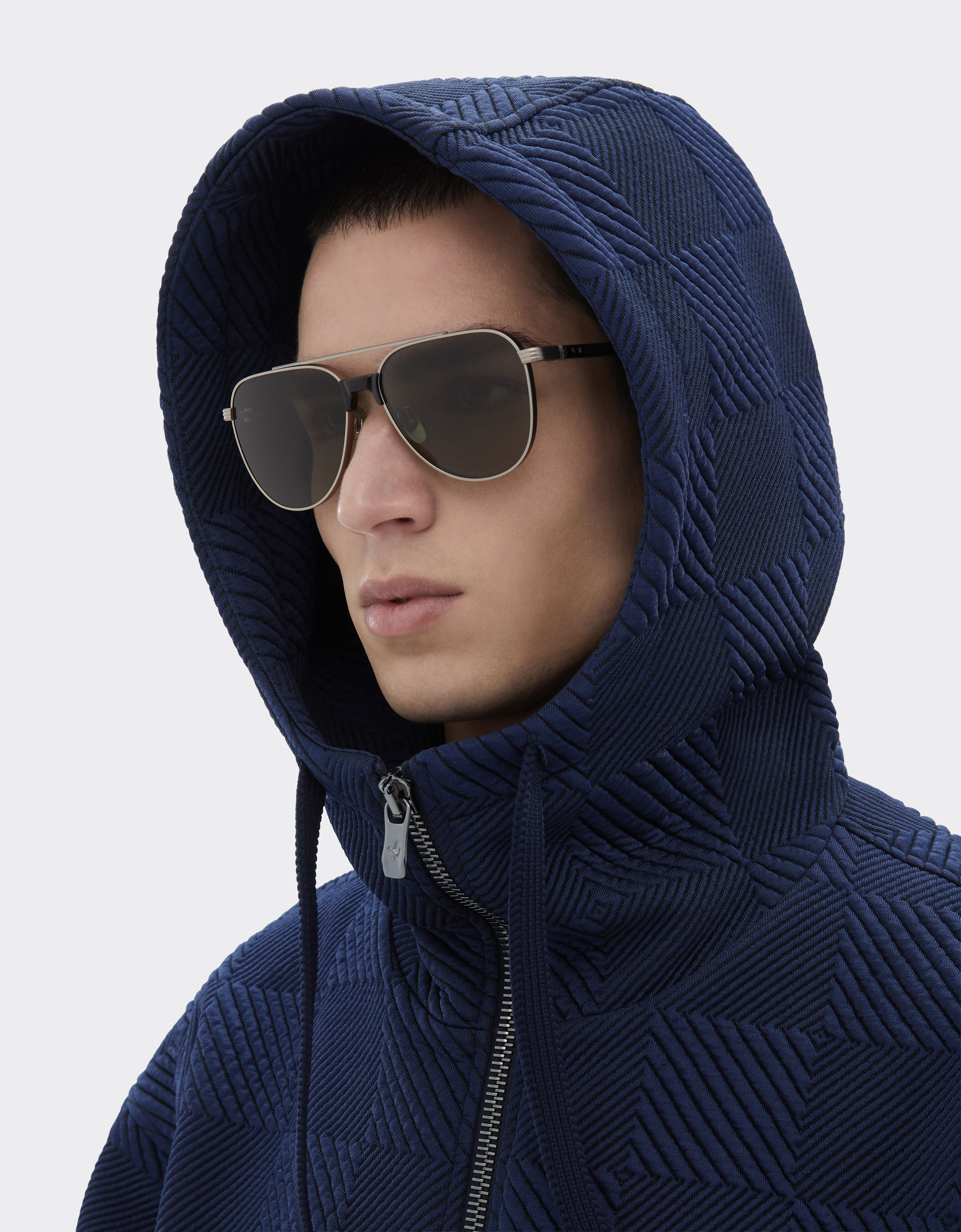 Bomber jacket in 3D-effect jersey Ferrari Bomber jacket in 3D-effect jersey Navy 51035f