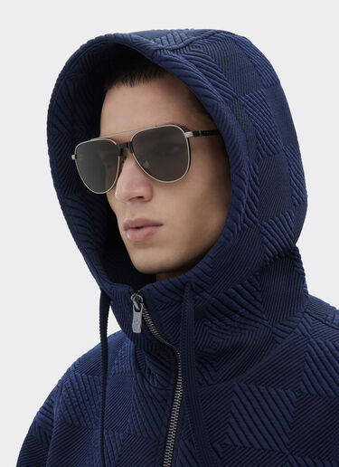 Bomber jacket in 3D-effect jersey Ferrari Bomber jacket in 3D-effect jersey Navy 51035f