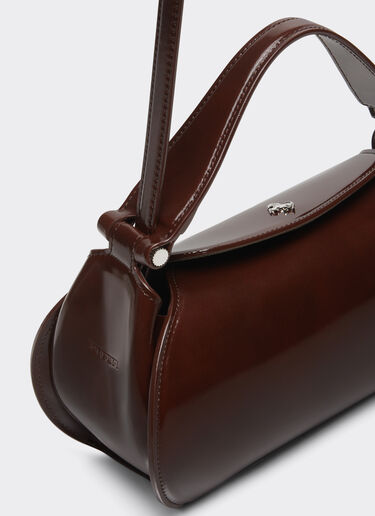 Ferrari La Ferrari Dino Top Handle Bag 烟草色 22418f