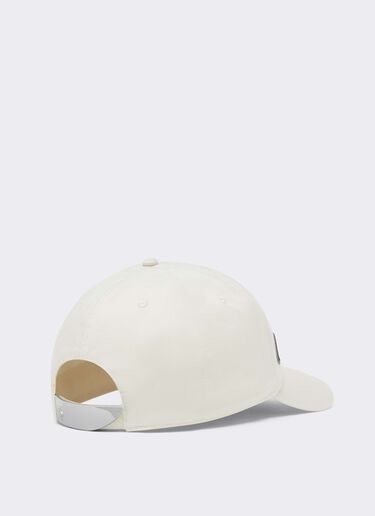 Baseball Cap with Applied Ferrari Logo Ferrari Baseball Cap with Applied Ferrari Logo Avorio CANCP0043WCO0004f