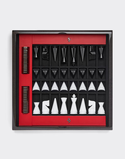 Ferrari 木质和碳纤维棋盘 黑色 48587f