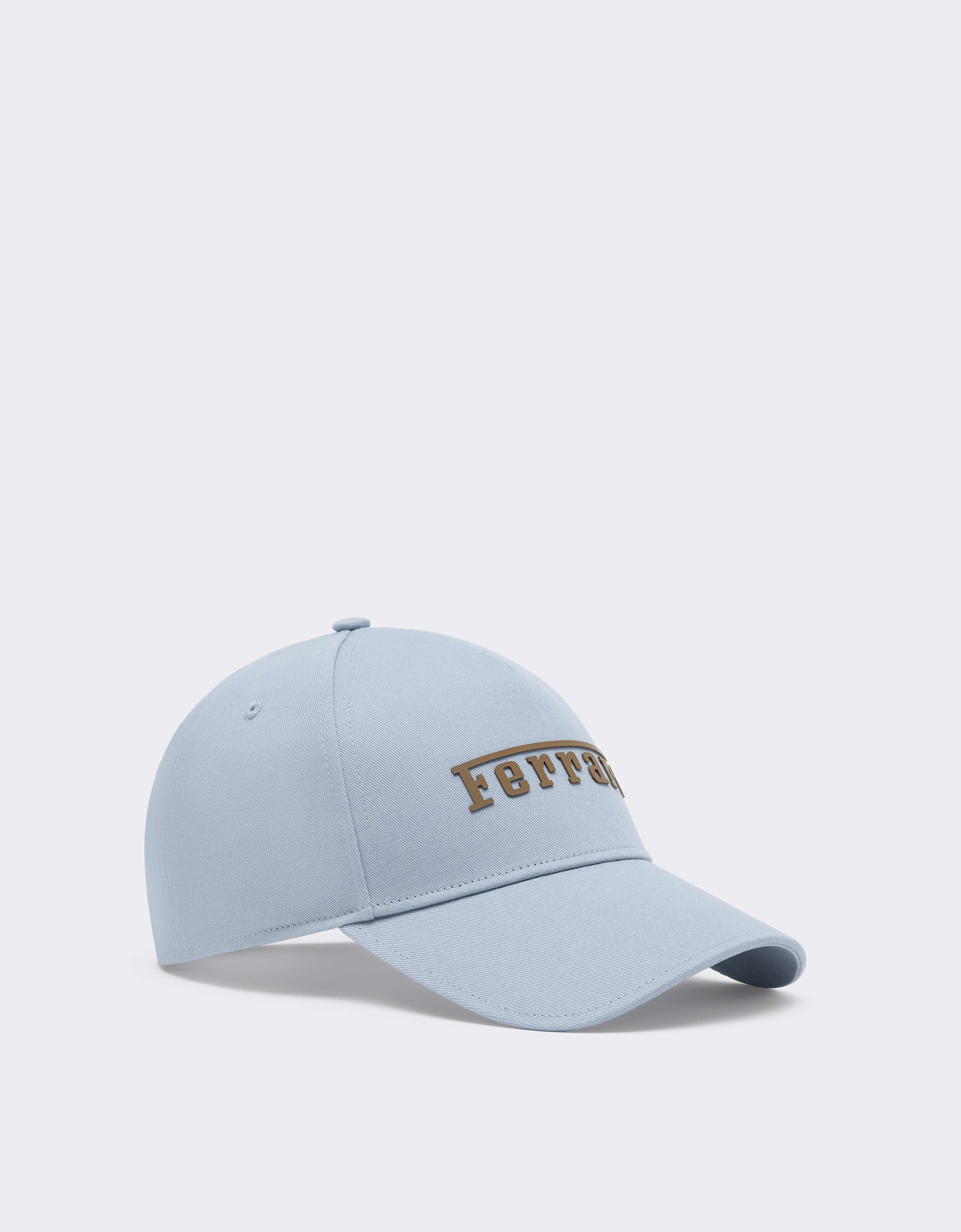 Baseball-Cap aus Baumwolltwill Ferrari Baseball-Cap aus Baumwolltwill Powder Blue CANCP0007WCO0004f
