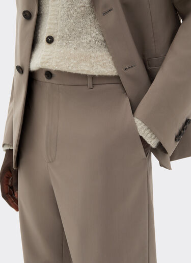 Ferrari Q-Cycle® 凉爽羊毛卡其裤 Clay 50344f