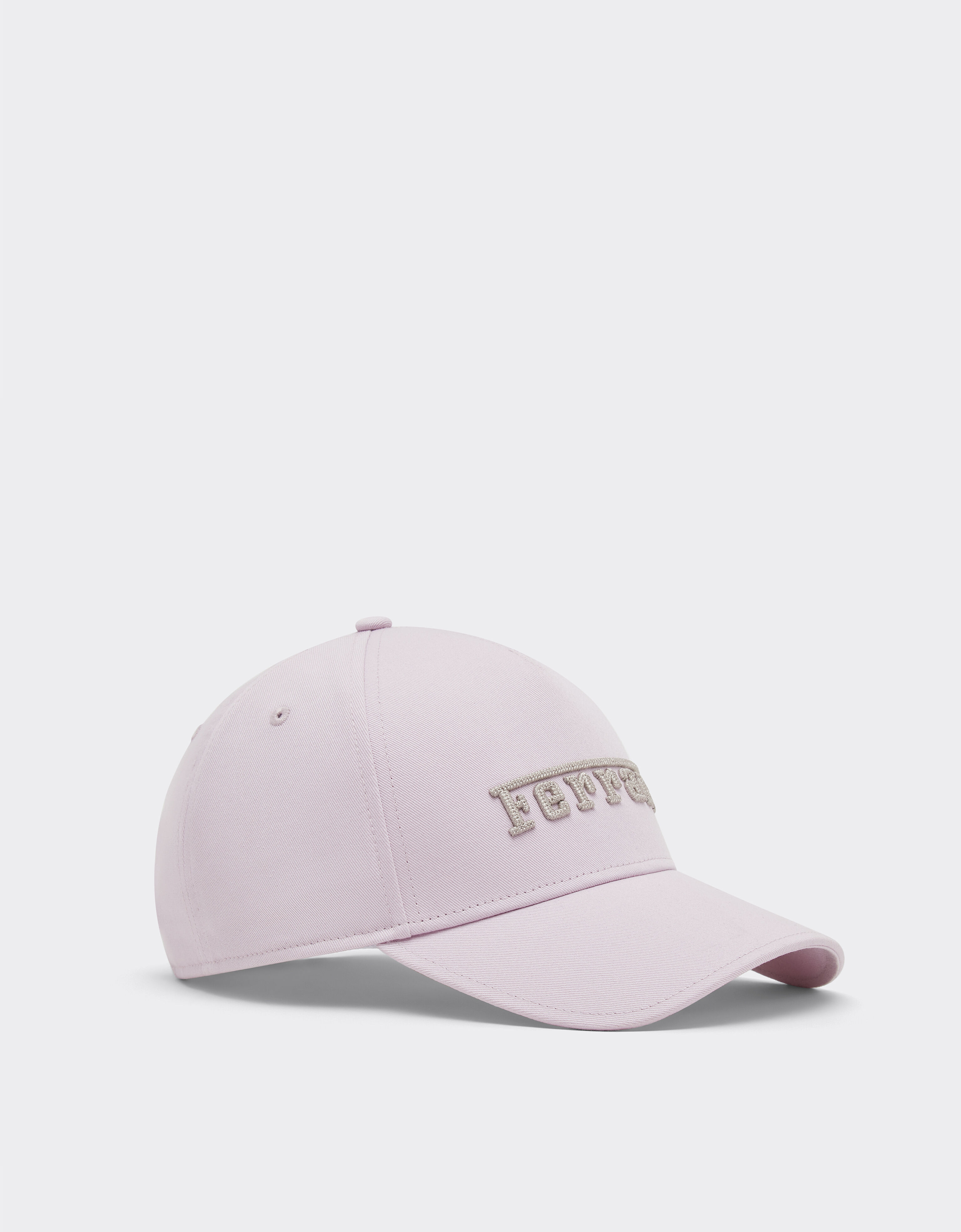 Baseball cap with embroidered Ferrari logo Ferrari Baseball cap with embroidered Ferrari logo Wisteria 22825f