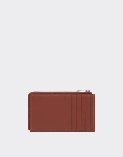 Ferrari Smooth leather zip wallet Hide 50413f