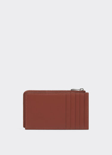Ferrari Smooth leather zip wallet Hide 50413f