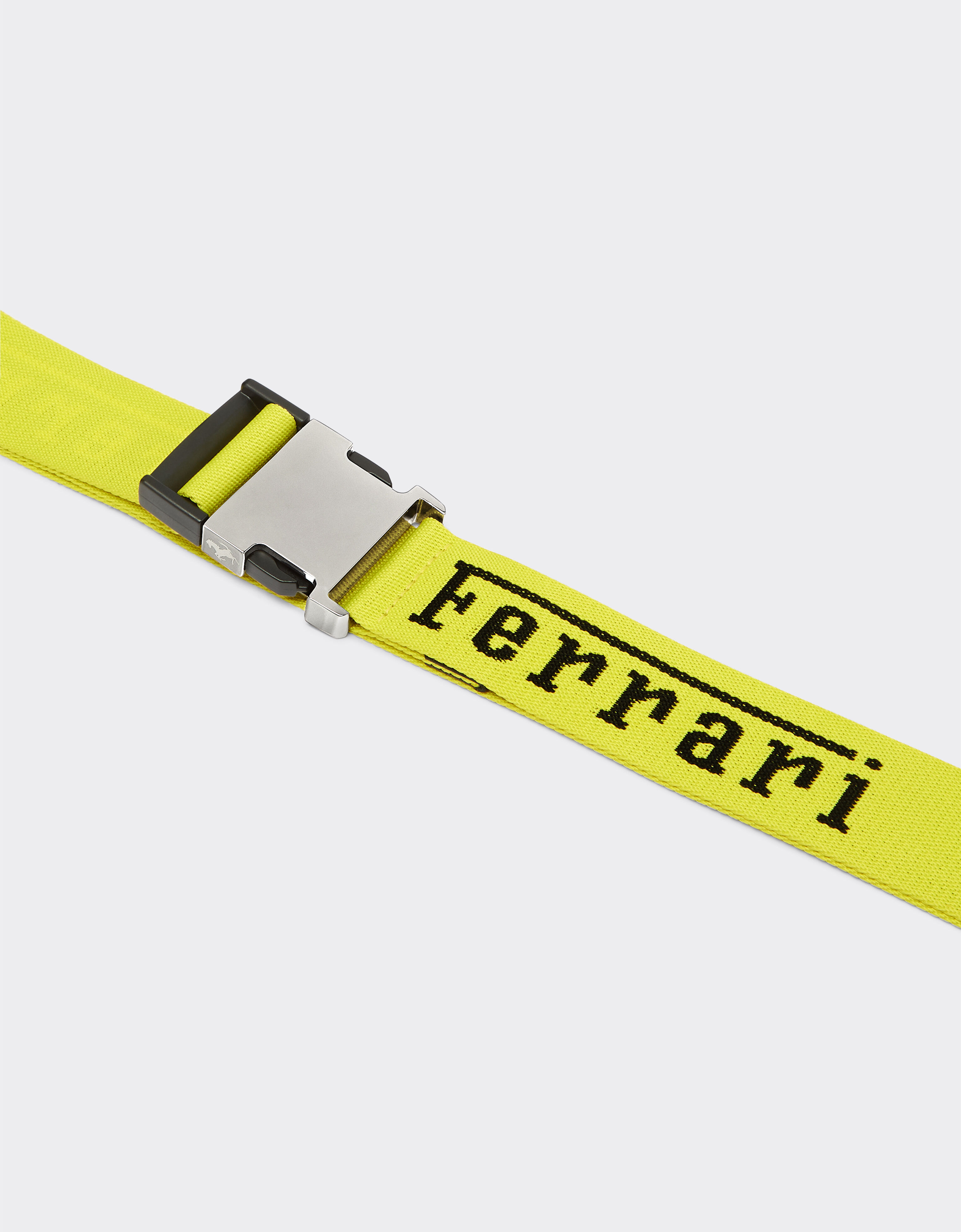 Ferrari 法拉利徽标提花腰带 黄色 20295f