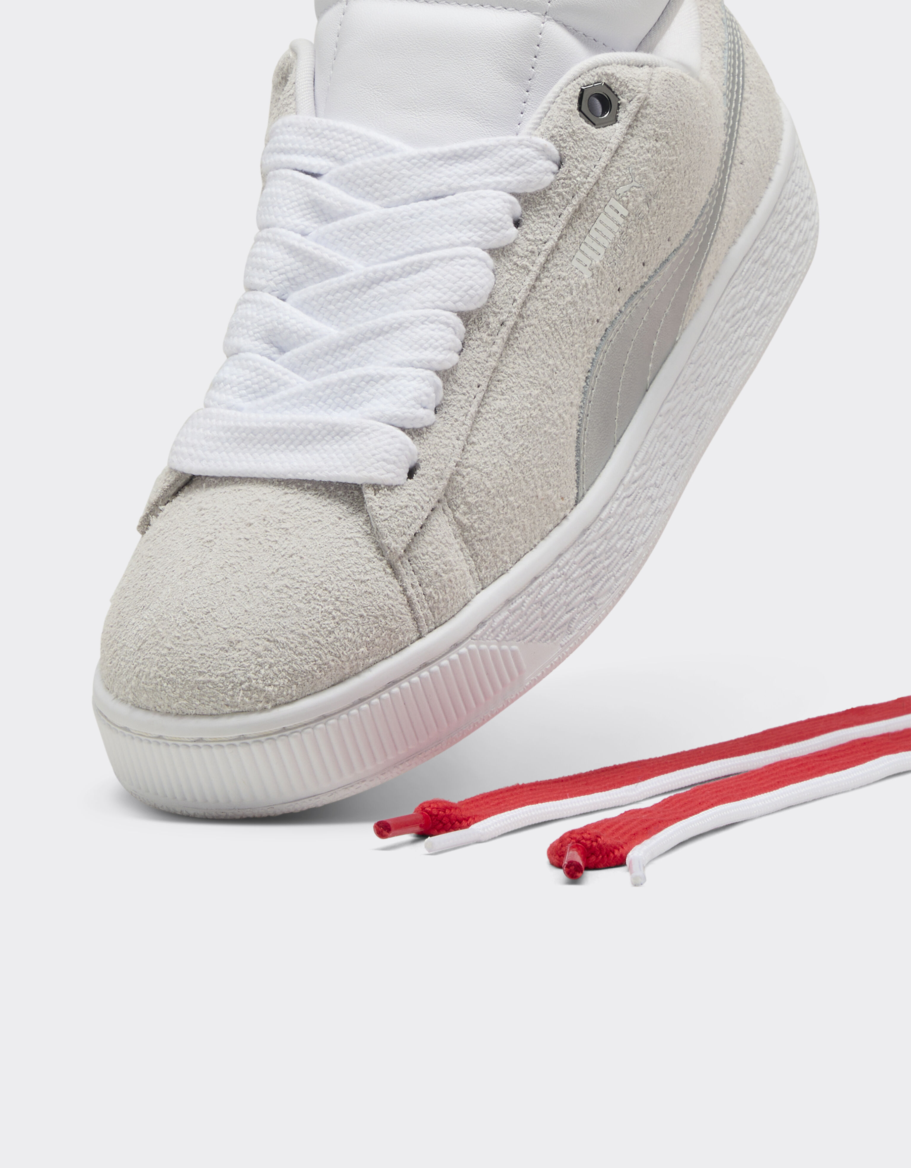 Ferrari 法拉利风格Suede XL运动鞋 by Puma 光学白 F1466f