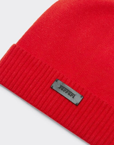 Ferrari Cashmere beanie Rosso Dino 21733f