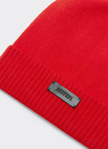 Ferrari Cashmere beanie Rosso Dino 21733f