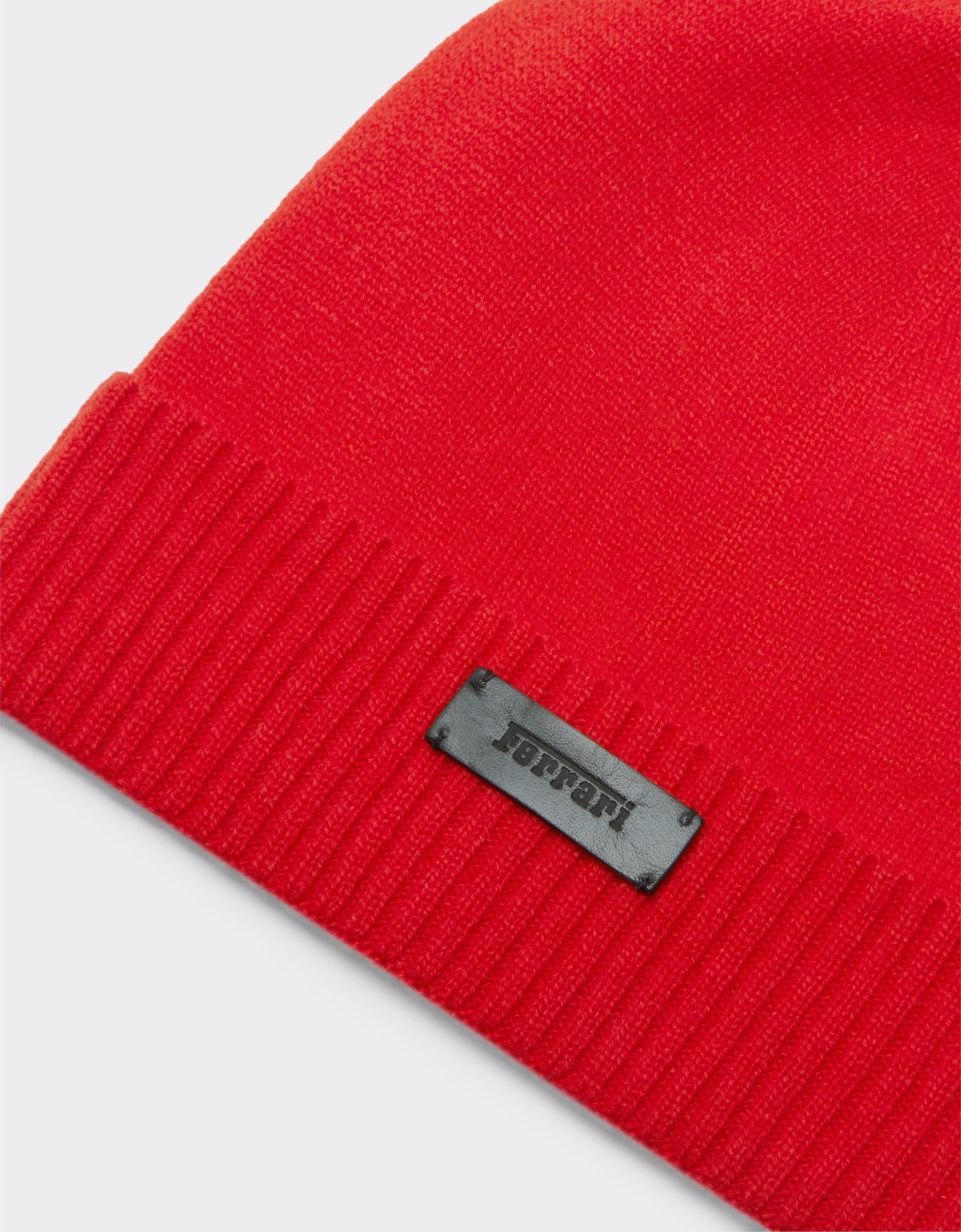 Ferrari Cashmere beanie Rosso Dino 21733f