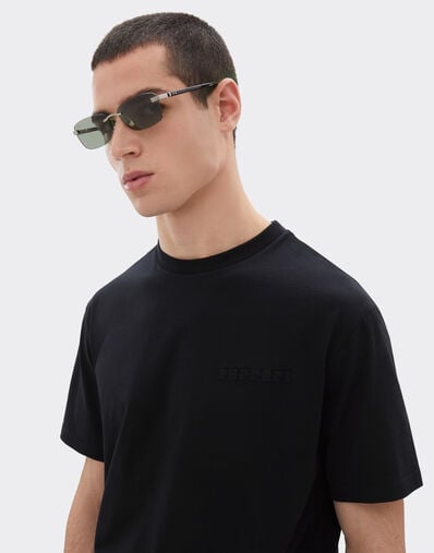 Ferrari 法拉利徽标棉质 T 恤 Black 50847f