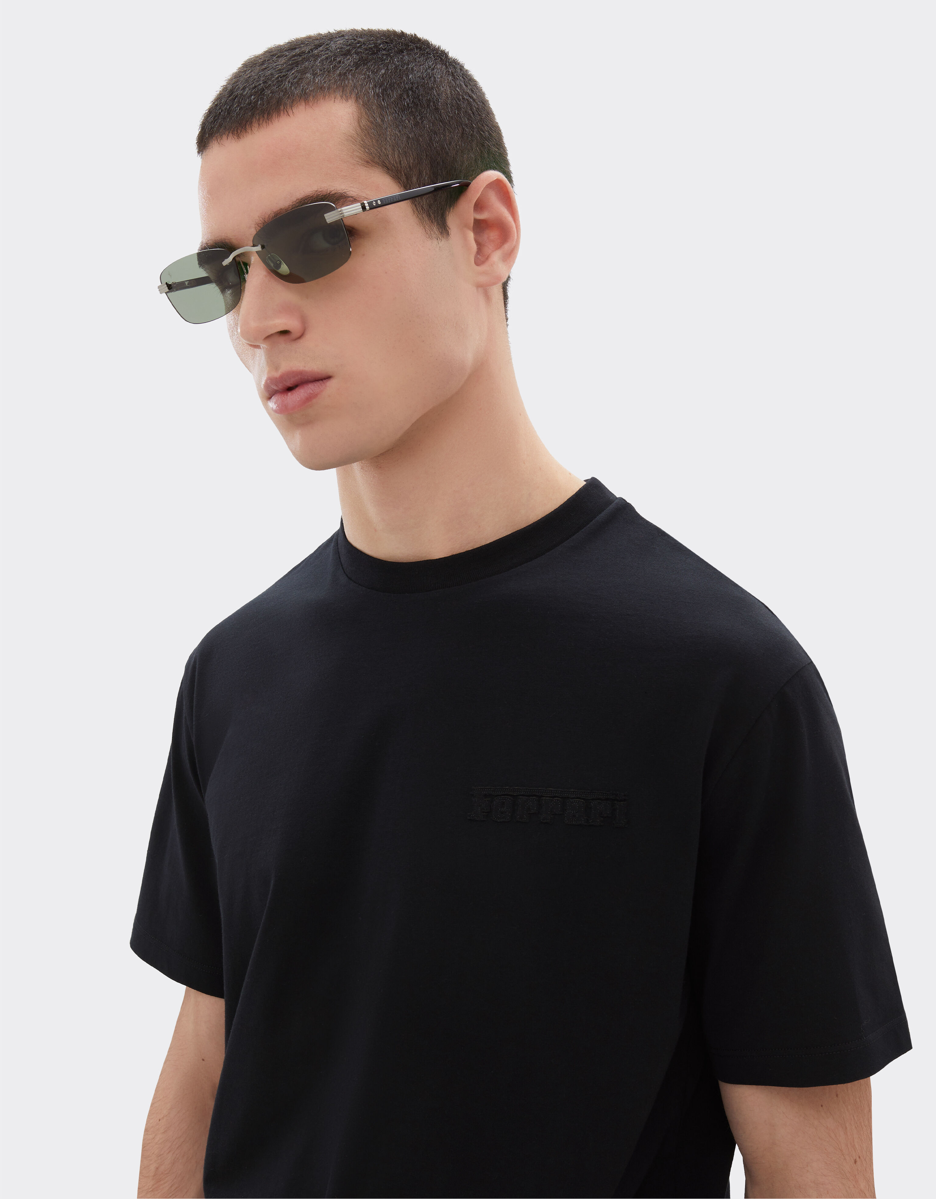 Ferrari 法拉利徽标棉质 T 恤 Black 50847f