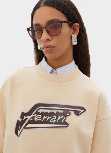 Ferrari Ferrari sunglasses in  brown redmetal  with brown/pink crystal lenses Red brown LA0KYf