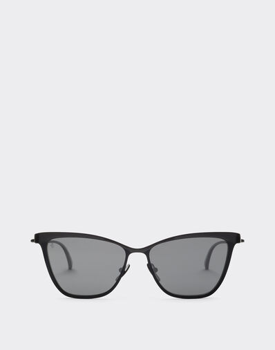 Ferrari Ferrari sunglasses in blackmetal with black crystal polarized lenses Black Matt LA0KXf