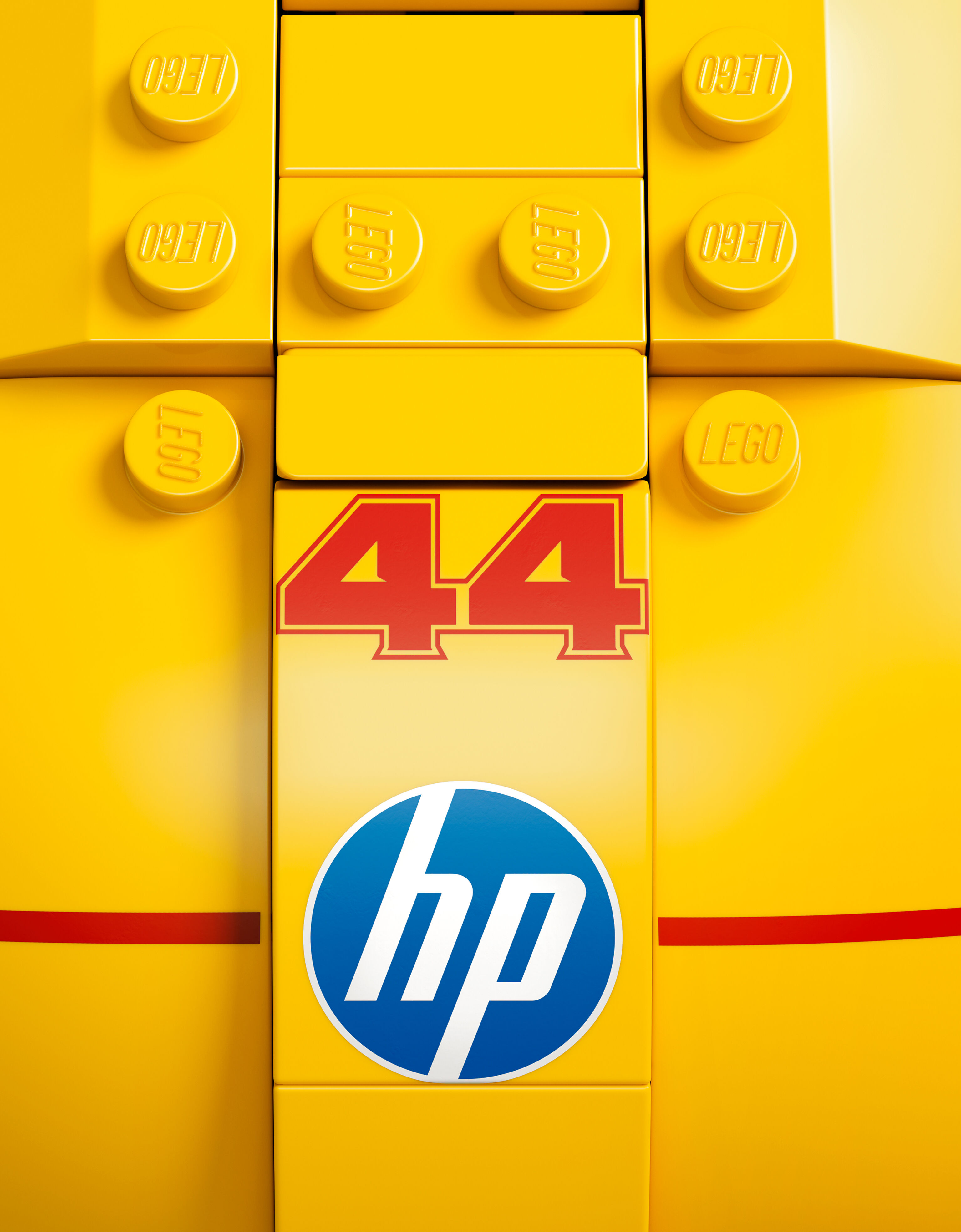 Ferrari LEGO® Editions Scuderia Ferrari HP Display Set – Lewis Hamilton Helmet and Minifigure Yellow LA0TY1229EXT0001f