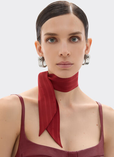 Mini shelley in silk twill Ferrari Mini shelley in silk twill Maison Red 50389f