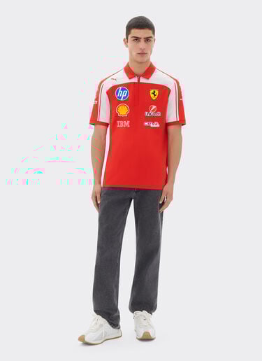 Ferrari Replica Drivers Authentic 2026 Polo Shirt Puma for Scuderia Ferrari HP Gift box Red LA0JBf