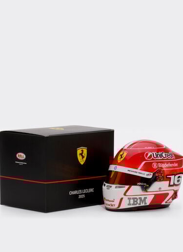1:2比例2025 Charles Leclerc迷你头盔 Ferrari 1:2比例2025 Charles Leclerc迷你头盔 多色 LA07Of