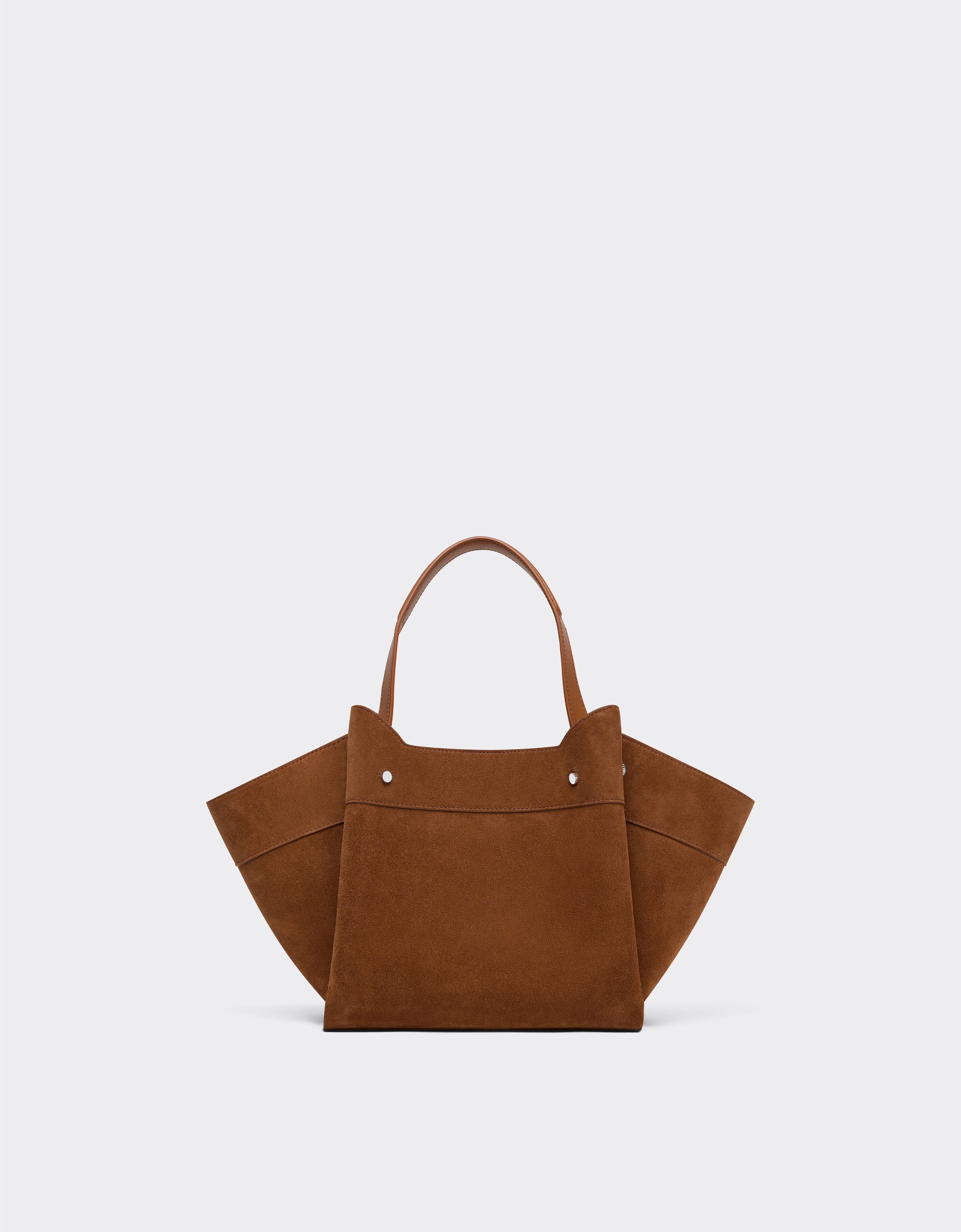 Ferrari 绒面革迷你托特包 Jute 50594f