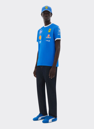 Puma 为法拉利HP车队 2025年蒙扎大奖赛推出的限量版复制 T 恤 Ferrari Puma 为法拉利HP车队 2025年蒙扎大奖赛推出的限量版复制 T 恤 Blu Scozia LA0AEf
