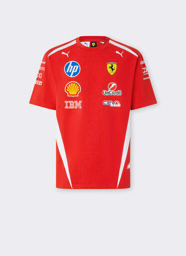 Ferrari Hamilton Replica Drivers Authentic 2026 Puma for Scuderia Ferrari HP T-shirt Red LA0H2f