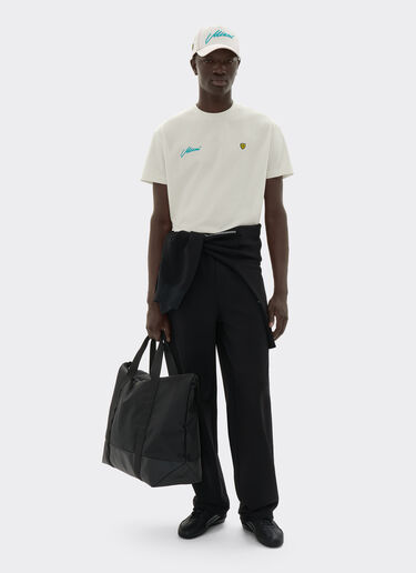 Ferrari Scuderia Ferrari Miami 2026 T-shirt Avorio SJNTH0010JCO0039f